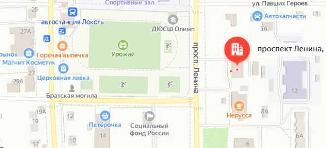 Соцзащита Локоть