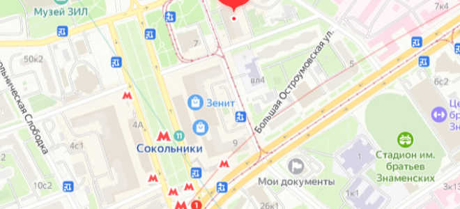 Соцзащита района Сокольники Москвы