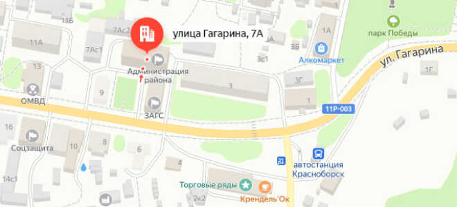 Соцзащита Красноборск