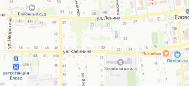 Соцзащита Елово
